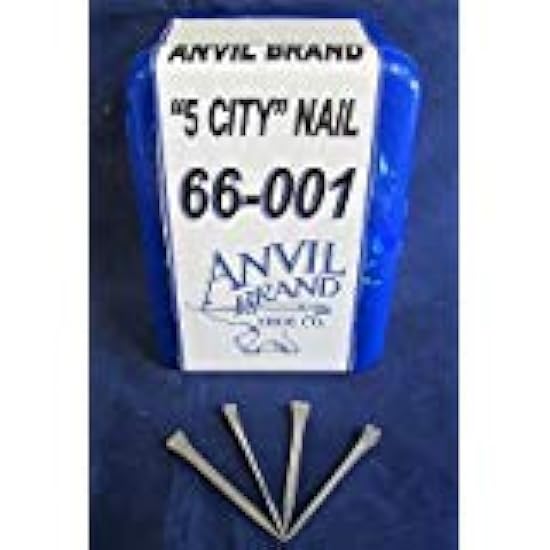 Anvil Brand 5 City Head Horseshoe Nails 250 Count Box