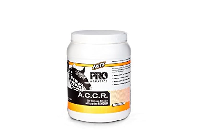 Fritz PRO - A.C.C.R. Concentrated Dry Ammonia, Chlorine and Chloramine Remover - 4lb