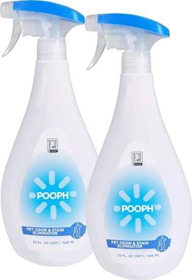 Pooph Pet Odor Eliminator Spray, Dismantles Odors - For Dogs, Cats, Urine, Furniture