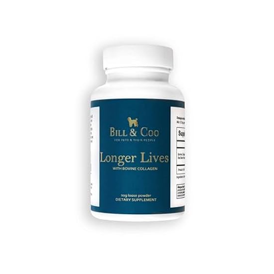 LONGER LIVES (90g) - Boost Your Cherished Pets Well-being with Our Unique Bovine Collagen Peptide and Beetroot Powder Formula Helps Strengthen the Heart, Liver, Joints, Bones, Skin and Digestive