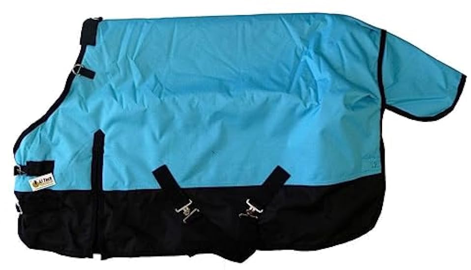 AJ Tack 1200D Waterproof Pony Turnout Blanket Turquoise