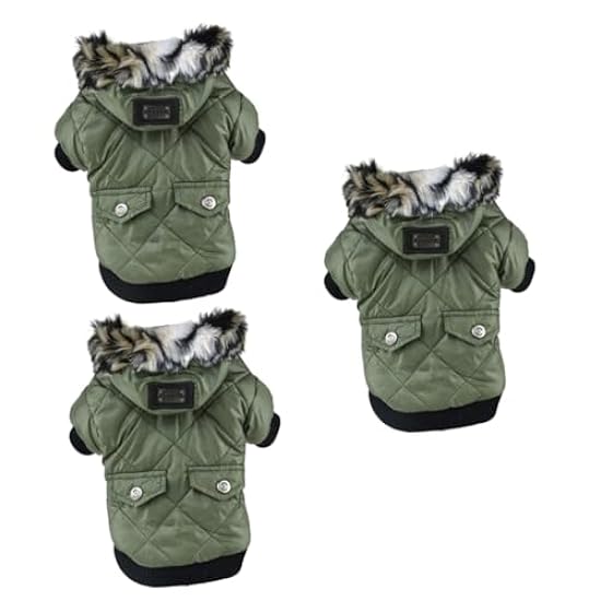 DOITOOL 3pcs Jacket with Hat Leopard Print