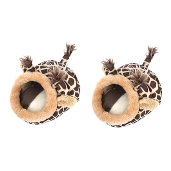 FOMIYES 2pcs Wall Mounted Fish Tank Rabbit Bedding Hamster Small Animal Nest Small Animals Little Critters Small Animal Bed Hideout for Hedgehog Ferret Bed Pig Hampster Washable House