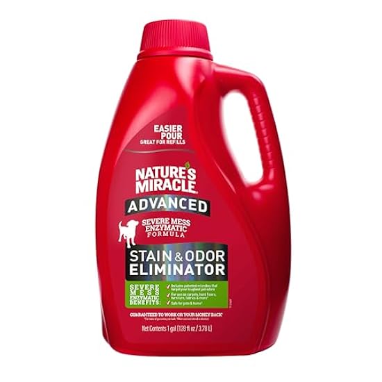 Nature´s Miracle Advanced Stain and Odor Eliminator Dog for Severe Dog Messes