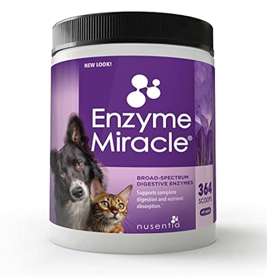 Enzymes for Dogs & Cats - Enzyme Miracle - Systemic & D