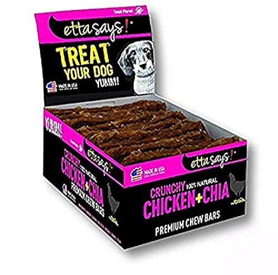 Etta Says! Premium Rabbit 4.5 Inch Chews - All Natural, Grain Free Dog Treat, Chew, Limited Ingredients, Usa Made