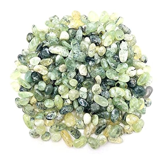UPGENT 50g/Pack Natural Green Prehnite Stone Chip Gravel Quartz Crystals Degaussing Home Room Decoration Aquarium Fish Tank Fengshui liguangsm