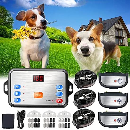 Wireless Dog Fence & Electric Training Collar Outdoor 2