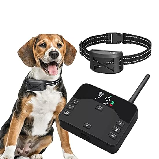 HEXIEDEN Wireless Electric Dog Fence System,Pet Contain
