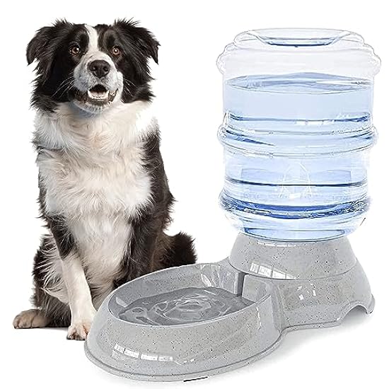 Automatic Dog Water Dispenser,3 Gallon| 11L Gravity Automatic Pet Water Dispenser Station,Pet Waterer for Large Dogs and Cats,Large Capacity Water Feeder for Cats and Large Dogs