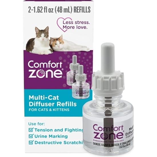 Multi-Cat Diffuser Refills for Cats and Kittens - 2 Count