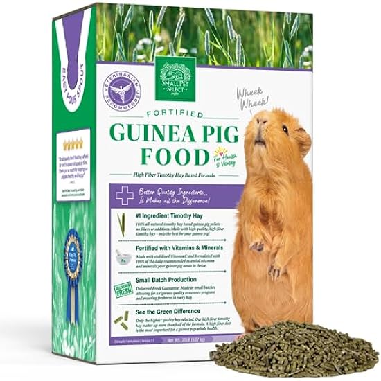 Small Pet Select Guinea Pig Food Pellets, 40lb