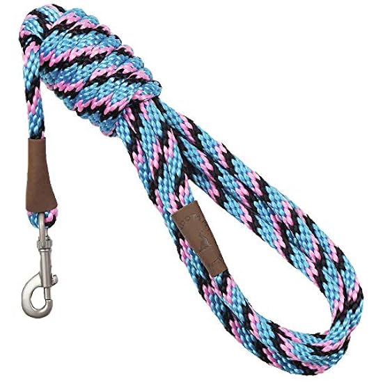 Mendota Pet Long Snap Leash - Dog Training Lead - Made in The USA - Starbright, 1/2 in x 15 ft
