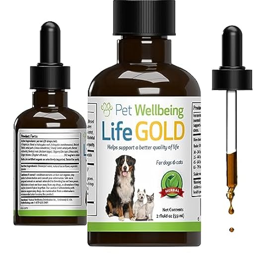 Pet Wellbeing Life Gold for Dogs - Vet-Formulated - Imm