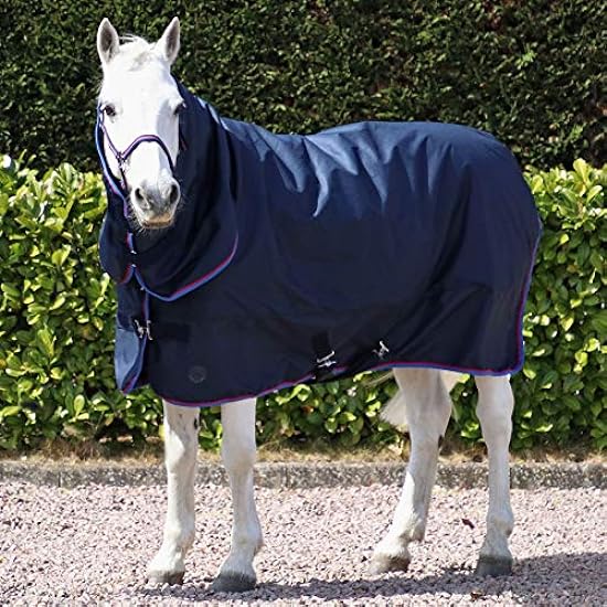 Hy Signature Horse Turnout Rug (4´) (Navy/Red/Blue)